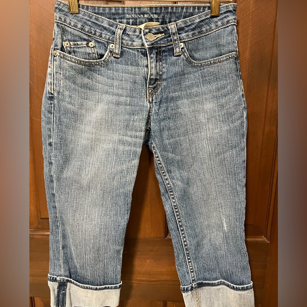 Banana Republic denim capris Sz 0